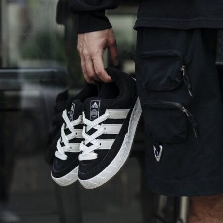 Adidas Adimatic Core Black White Sneakers