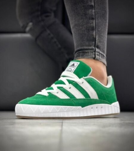 Adidas Adimatic Core White Green