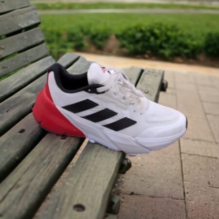 Adidas Adistar Running Shoes White Red