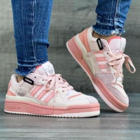 Adidas Bad Bunny Pink Fuzzy with all Accessories For Girls - 2