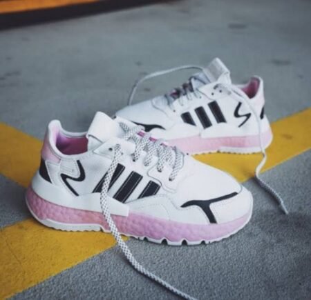 Adidas Nite Jogger Boost WMNS Cloud White True Pink