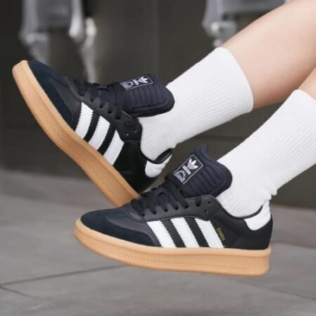 Adidas Samba XLG GUM Black White Sneakers For Mens