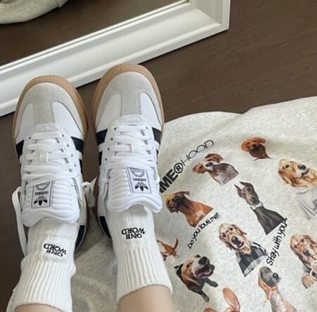 Adidas Samba XLG GUM White Black For Mens