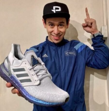 Adidas Ultra Boost 20 white Purple