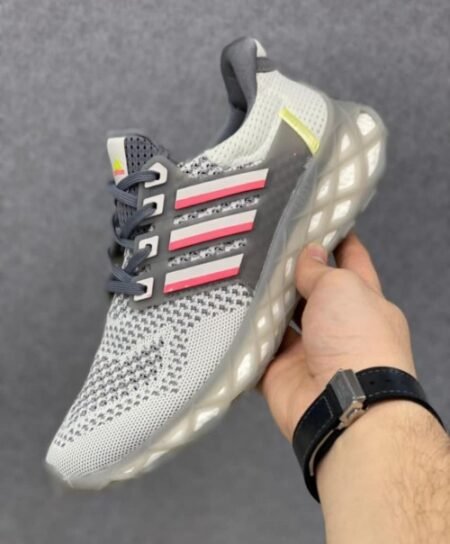Adidas ultra boost web DNA cloud WHITE GREY RED