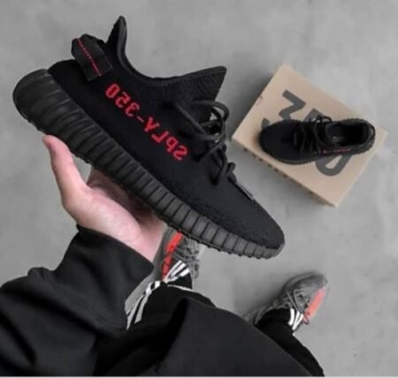 Adidas yeezy sply 350 V2 Black Red Semi UA Quality For Mens