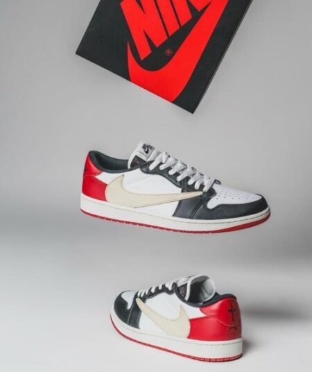 Air Jordan 1 Travis Scott Semi UA Quality Grey Red