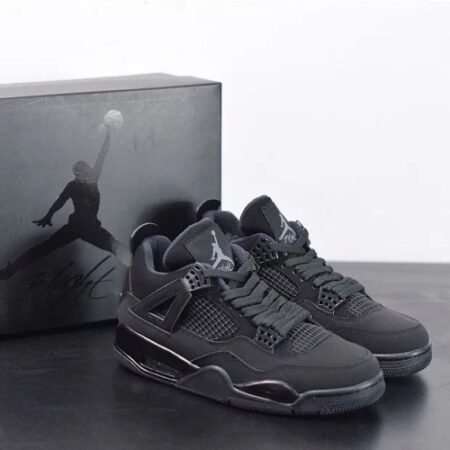 Air Jordan Retro 4 Black Cat Semi UA With OG BOX For Mens