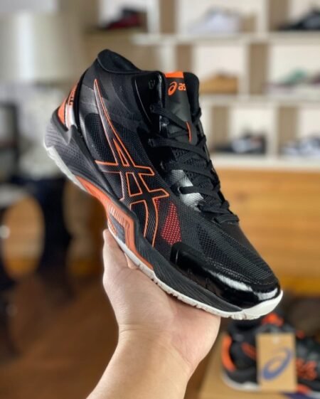 Asics Sky Elite FF MT 2 Black X Deep Ocean Volley Ball Special For Mens