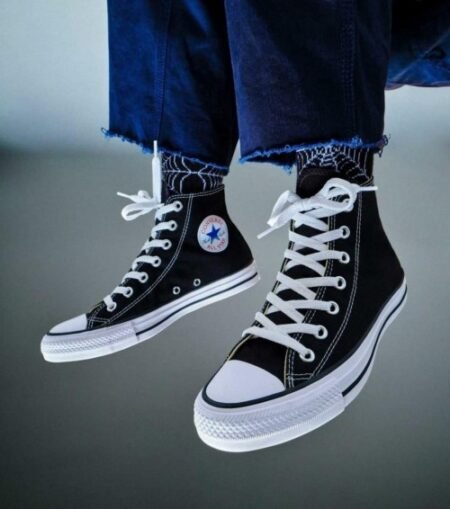 Converse All Star Black White For Girls