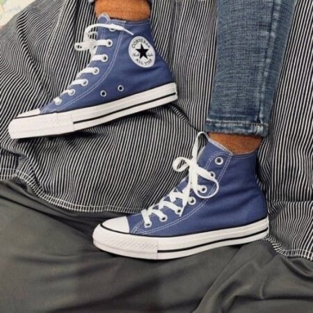 Converse All Star Navy Blue Long