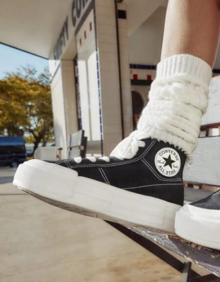 Converse Chuck Taylor All Star Cruise Elevation High Heel Shoes For Girls