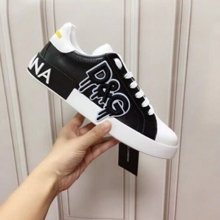 Dolce & Gabbana Shoes For Men Black White