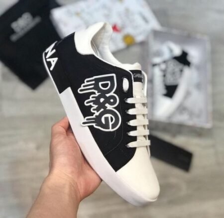 Dolce & Gabbana Shoes For Men Black White