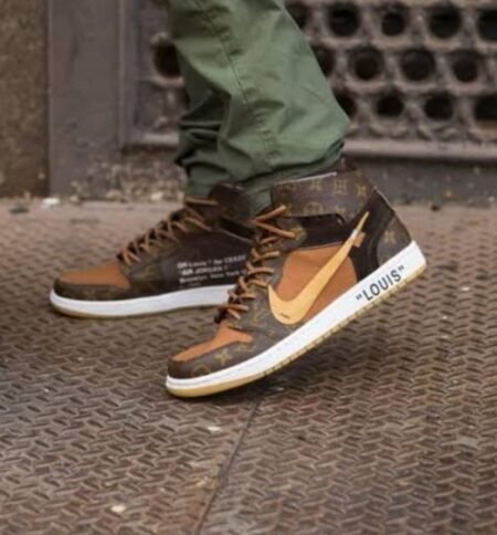 Jordan Retro 1 High LV off white