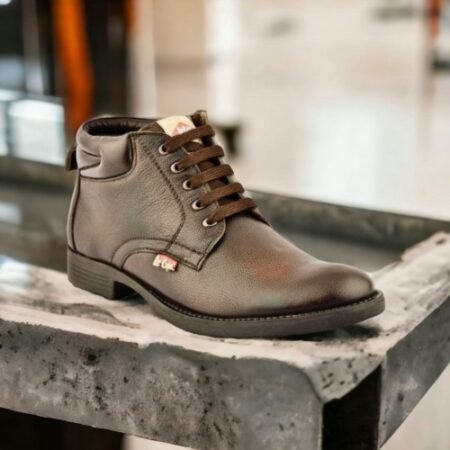 Lee Cooper leather mens shoes Brown