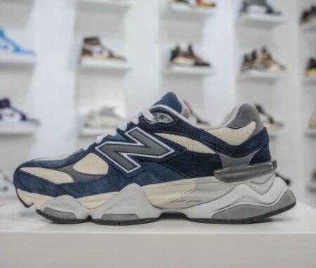 New Balance 9060 Natural Indigo Blue Sneakers For Mens
