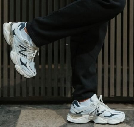 New Balance 9060 White Black Sneakers For Mens