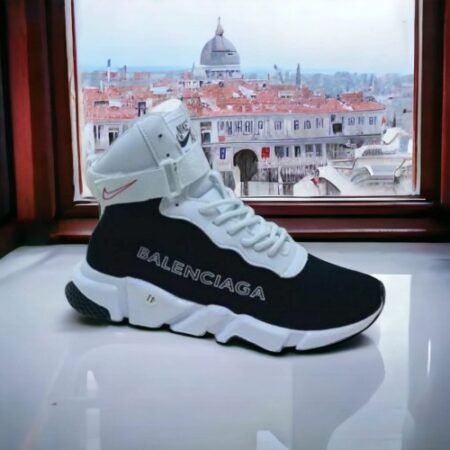 Nike Air Balenciaga High Top White Black