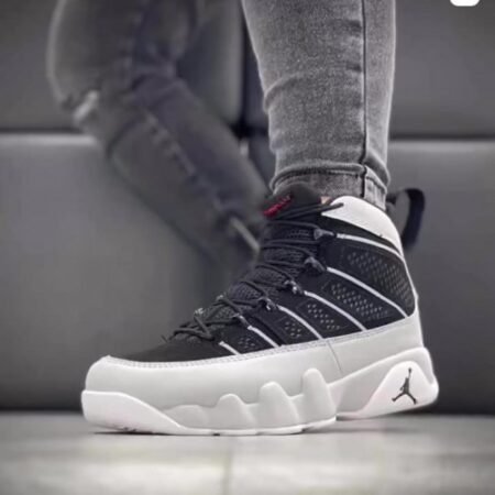 Nike Air Jordan 9 Black White for Mens