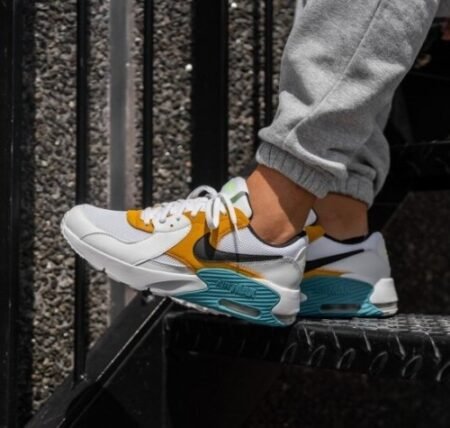 Nike Air Max excess 90 GS white/black Oracle Aqua