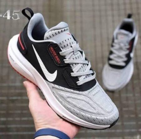 Nike Air Zoom Running Shoes Water Shell Grey Black