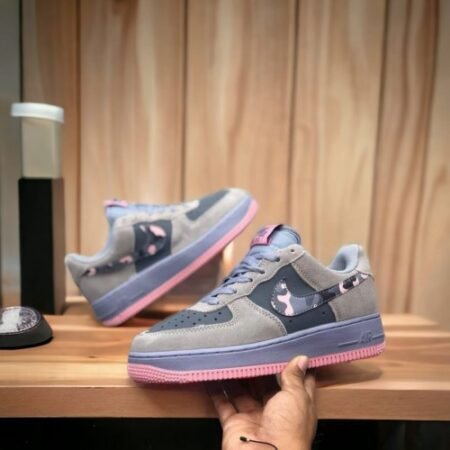Nike Airforce 1 GS Ashen Slate Elemental pink