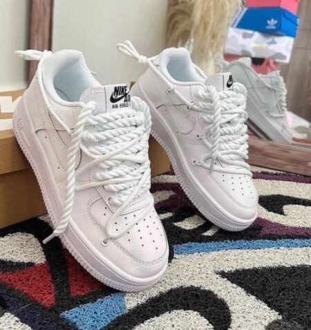 Nike Airforce 1 low rope white