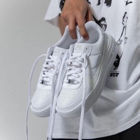 Nike Airforce 1 Pltaform Triple White