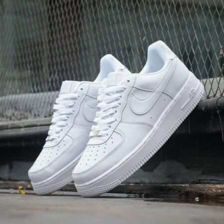 Nike Airforce 1 Short Genuine Leather White