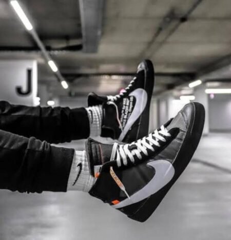 Nike Blazer X off white Grim Reaper Black white