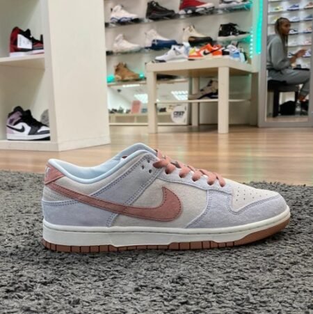 Nike Dunk Low Fossil Rose With Extra lace For Mens
