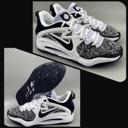 Nike KD 15 Oreo White Sneakers For mens