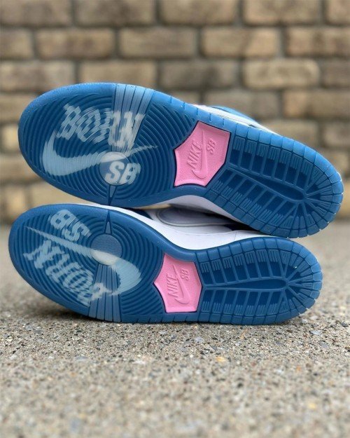 Nike SB Dunk Low Born X Raised with Extra laces inside