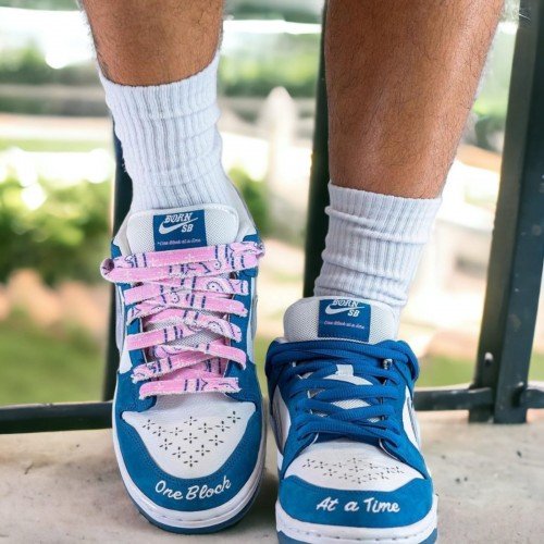 Nike SB Dunk Low Born X Raised with Extra laces inside