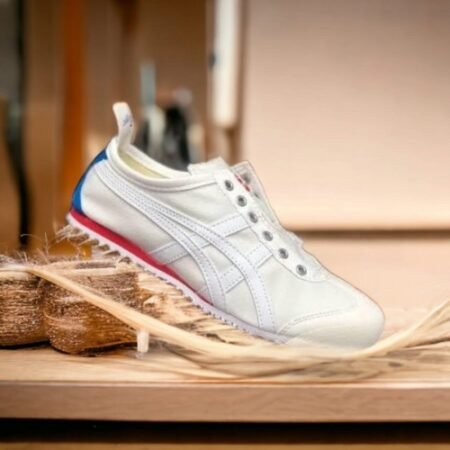 Onitsuka Tiger Sneakers Mexico 66 White/Blue/Red Slipon