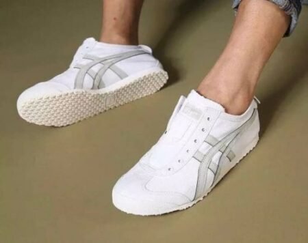 Onitsuka Tiger Sneakers Mexico 66 White Silver