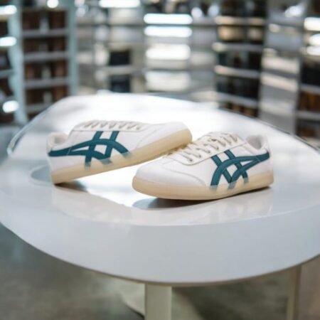 Onitsuka Tiger Tokuten Canvas White Green Sneakers For Mens