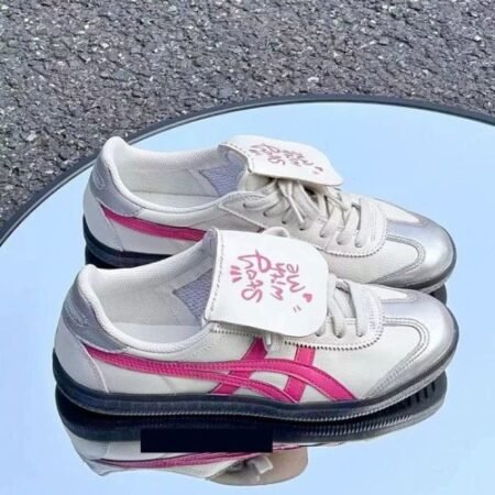 Onitsuka Tiger Tokuten Stay With Me White Pink For Girls