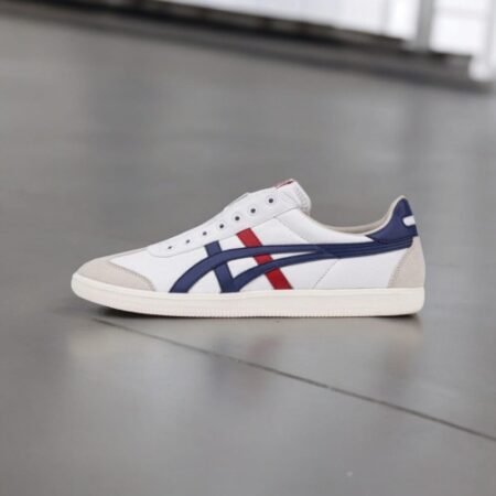 Onitsuka Tiger Tokuten White Blue Red Slip On For Mens