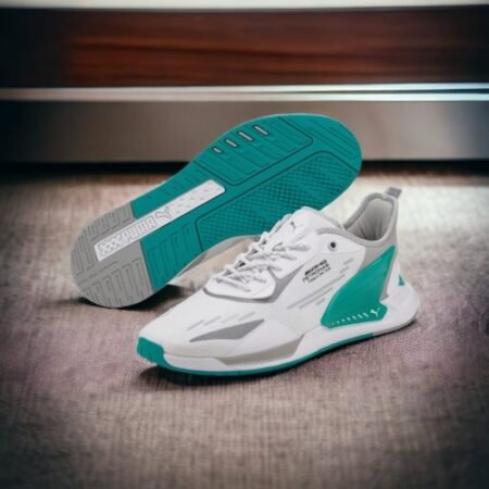 Puma AMG Petronas Zenon Speed Motor Sports White Reflective