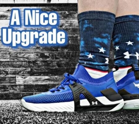 Under Armour Project Rock 4 Blue Black White