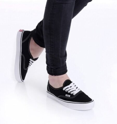 Vans Classis Black White For Girls
